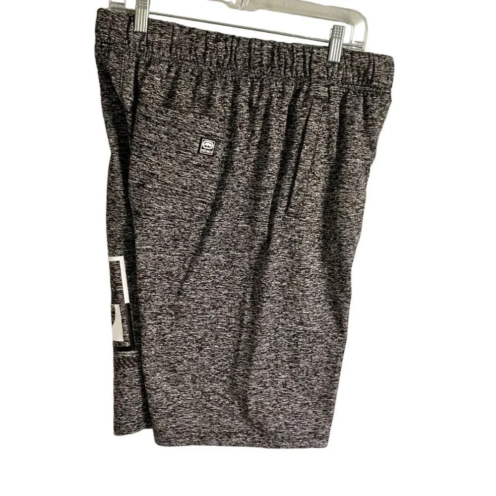 ECKO Unltd. Gray Fleece Relaxed Fit Shorts Men's Size Medium New